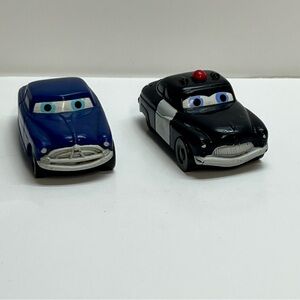 disney pixar cars doc hudson and sheriff kellogg promo 2006